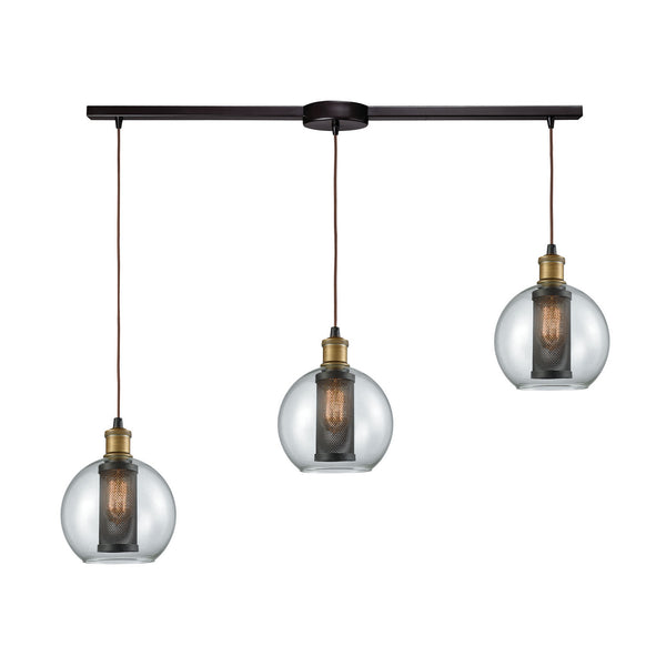 ELK Home - 14530/3L - Three Light Pendant - Bremington - Oil Rubbed Bronze from Lighting & Bulbs Unlimited in Charlotte, NC