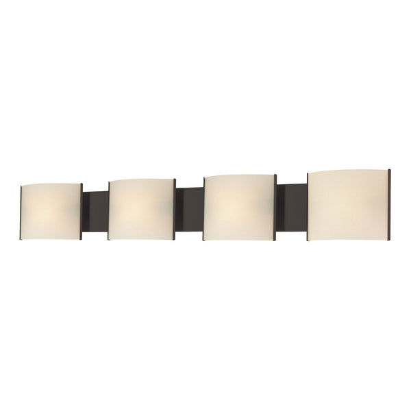 ELK Home - BV714-10-45 - Four Light Vanity - Pannelli - Oil Rubbed Bronze from Lighting & Bulbs Unlimited in Charlotte, NC