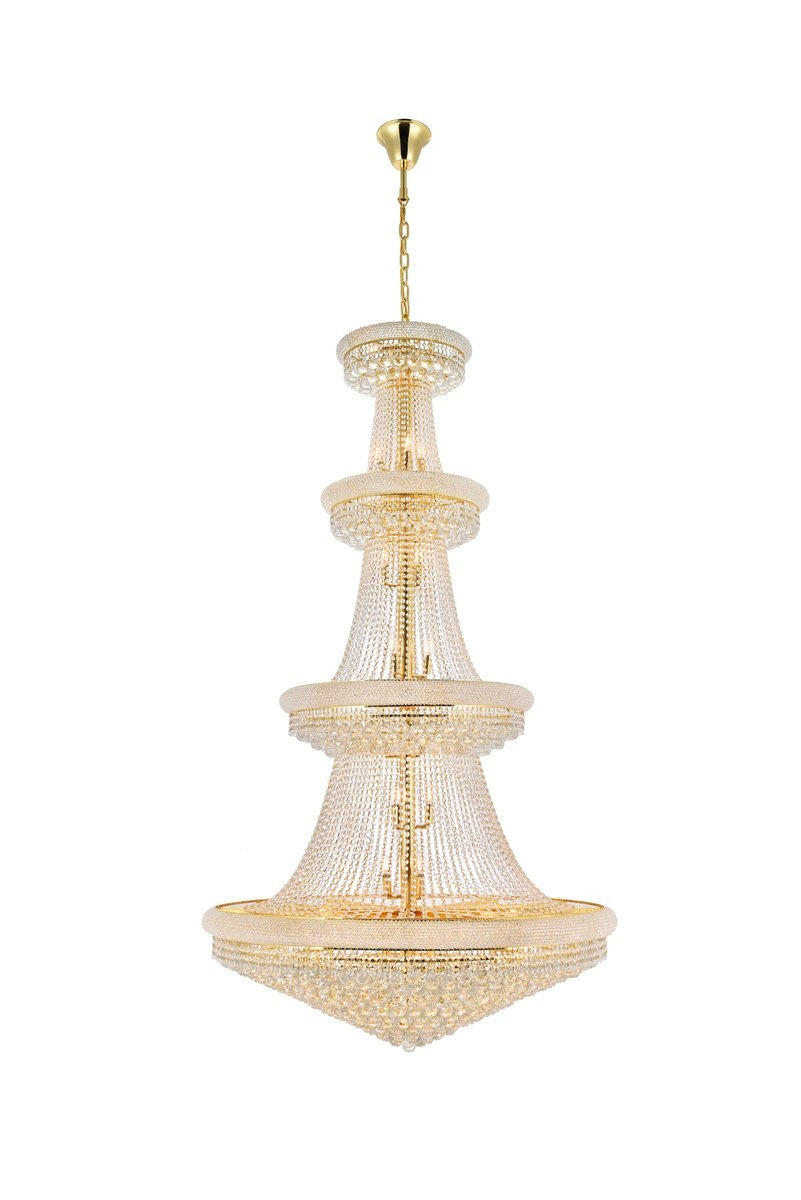 Elegant Lighting - V1800G48G/RC - 42 Light Chandelier - Primo - Gold from Lighting & Bulbs Unlimited in Charlotte, NC