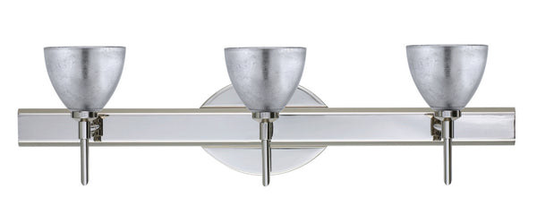 Besa - 3SW-1758SF-CR - Three Light Wall Sconce - Divi - Chrome from Lighting & Bulbs Unlimited in Charlotte, NC