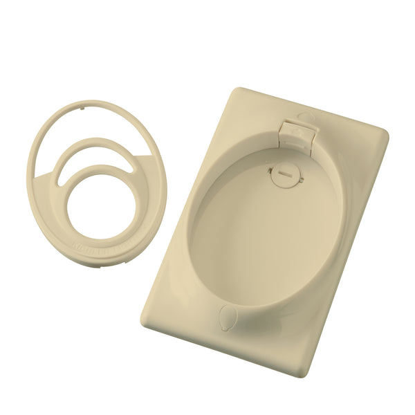 Kichler - 370010IV - Single Gang CoolTouch Wall Plate - Accessory - Ivory (Not Painted) from Lighting & Bulbs Unlimited in Charlotte, NC