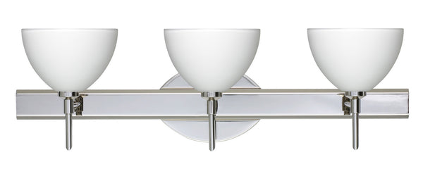 Besa - 3SW-467907-CR - Three Light Wall Sconce - Brella - Chrome from Lighting & Bulbs Unlimited in Charlotte, NC