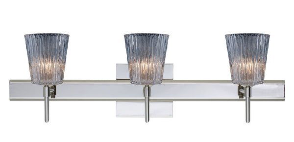 Besa - 3SW-512500-CR-SQ - Three Light Wall Sconce - Nico - Chrome from Lighting & Bulbs Unlimited in Charlotte, NC