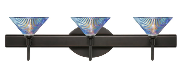 Besa - 3SW-550493-BR - Three Light Wall Sconce - Kona - Bronze from Lighting & Bulbs Unlimited in Charlotte, NC
