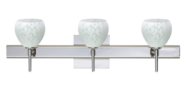 Besa - 3SW-560519-CR-SQ - Three Light Wall Sconce - Tay Tay - Chrome from Lighting & Bulbs Unlimited in Charlotte, NC