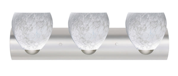 Besa - 3WZ-412219-LED-SN - Three Light Wall Sconce - Bolla - Satin Nickel from Lighting & Bulbs Unlimited in Charlotte, NC