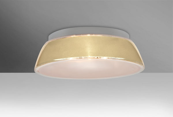 Besa - 9663CRC-LED - Two Light Ceiling Mount - Pica from Lighting & Bulbs Unlimited in Charlotte, NC
