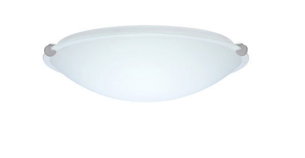 Besa - 968207-LED-SN - One Light Ceiling Mount - Trio - Satin Nickel from Lighting & Bulbs Unlimited in Charlotte, NC