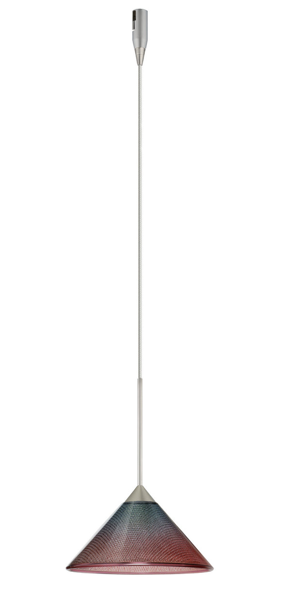 Besa - RXP-117691-SN - One Light Pendant - Kona - Satin Nickel from Lighting & Bulbs Unlimited in Charlotte, NC