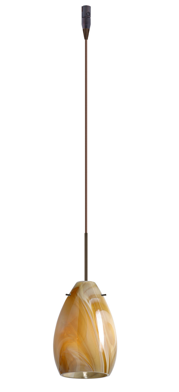 Besa - RXP-1713HN-BR - One Light Pendant - Pera - Bronze from Lighting & Bulbs Unlimited in Charlotte, NC