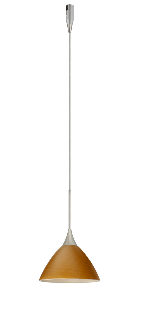 Besa - RXP-1743OK-SN - One Light Pendant - Domi - Satin Nickel from Lighting & Bulbs Unlimited in Charlotte, NC