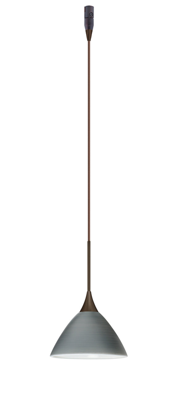Besa - RXP-1743TN-BR - One Light Pendant - Domi - Bronze from Lighting & Bulbs Unlimited in Charlotte, NC