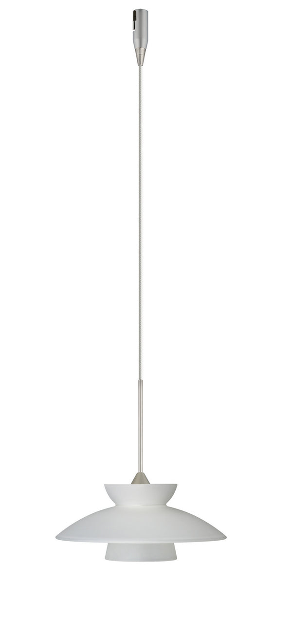 Besa - RXP-271825-SN - One Light Pendant - Trilo - Satin Nickel from Lighting & Bulbs Unlimited in Charlotte, NC