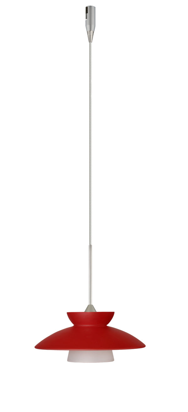 Besa - RXP-271831-SN - One Light Pendant - Trilo - Satin Nickel from Lighting & Bulbs Unlimited in Charlotte, NC