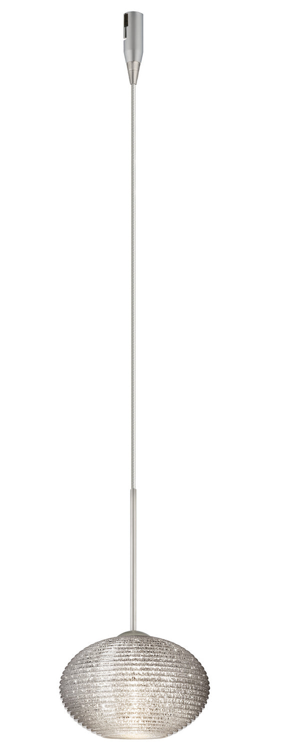 Besa - RXP-5612GL-SN - One Light Pendant - Lasso - Satin Nickel from Lighting & Bulbs Unlimited in Charlotte, NC