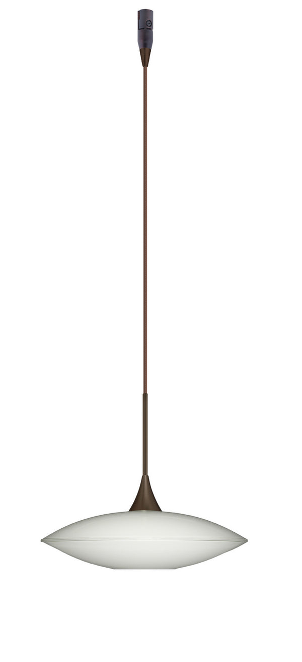 Besa - RXP-629406-BR - One Light Pendant - Spazio - Bronze from Lighting & Bulbs Unlimited in Charlotte, NC
