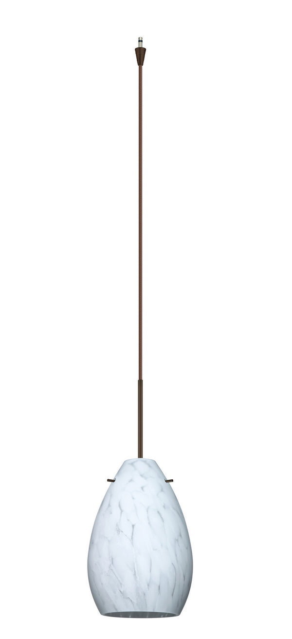 Besa - XP-171319-BR - One Light Pendant - Pera - Bronze from Lighting & Bulbs Unlimited in Charlotte, NC