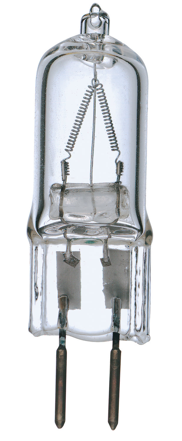 75 Watt, Halogen, T4, Clear, 2000 Average rated hours, 750 Lumens, Bi Pin GY6.35 base, 120 Volt Light Bulb by Satco