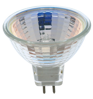 20 Watt, Halogen, MR16, ESX, 2000 Average rated hours, Miniature 2 Pin Round base, 12 Volt, Carded Light Bulb by Satco