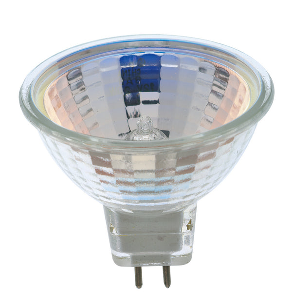 20 Watt, Halogen, MR16, BAB, 2000 Average rated hours, Miniature 2 Pin Round base, 12 Volt, Carded Light Bulb by Satco