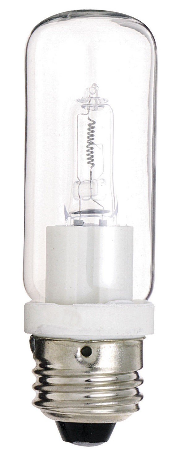 250 Watt, Halogen, T10, Clear, 2000 Average rated hours, 4000 Lumens, Medium base, 120 Volt, Carded Light Bulb by Satco