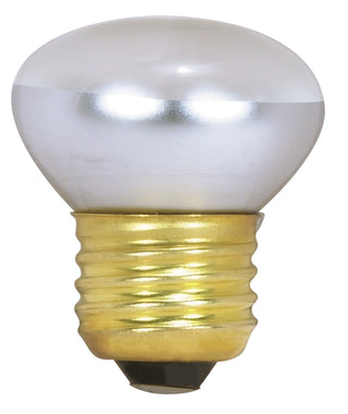 40 Watt R14 Stubby Incandescent, Clear, 1500 Average rated hours, 280 Lumens, Medium base, 120 Volt Light Bulb by Satco