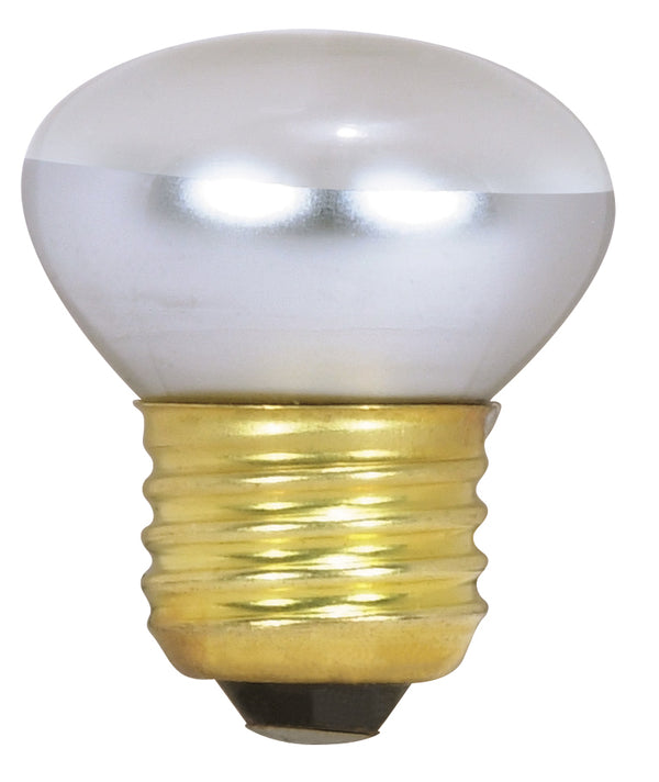 40 Watt R14 Stubby Incandescent, Clear, 1500 Average rated hours, 280 Lumens, Medium base, 120 Volt Light Bulb by Satco