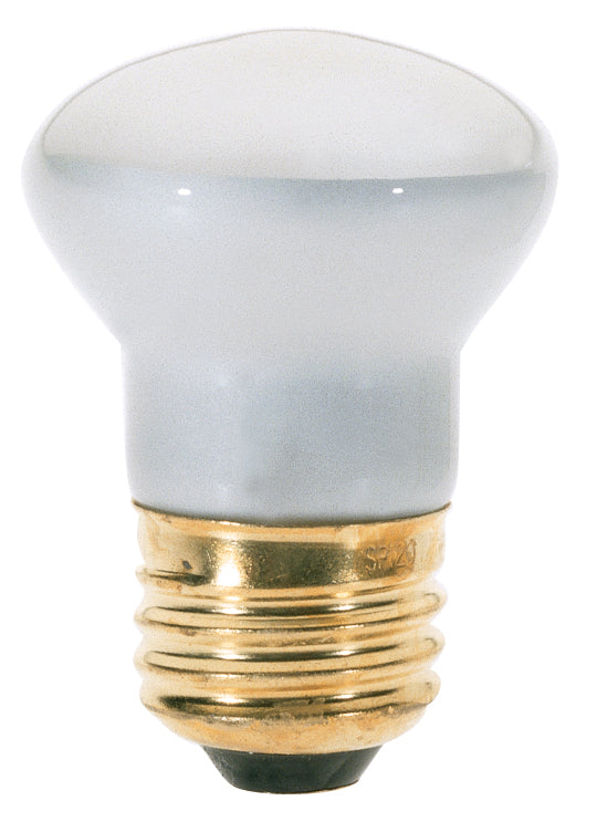 25 Watt R14 Incandescent, Translucent, 1500 Average rated hours, 135 Lumens, Medium base, 120 Volt Light Bulb by Satco