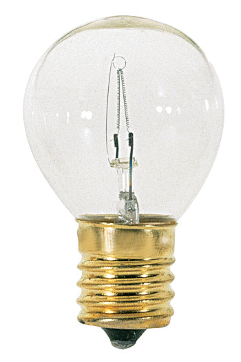 10 Watt S11 Incandescent, Clear, 1500 Average rated hours, 80 Lumens, Intermediate base, 120 Volt Light Bulb by Satco