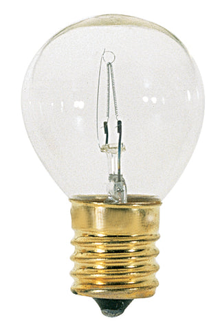 15 Watt S11 Incandescent, Clear, 1500 Average rated hours, 100 Lumens, Intermediate base, 120 Volt Light Bulb by Satco