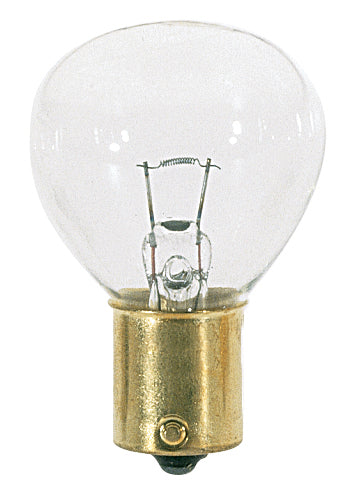 24.24 Watt miniature, RP11, 200 Average rated hours, Bayonet Single Contact Base, 6.2 Volt, 2-Card Light Bulb by Satco