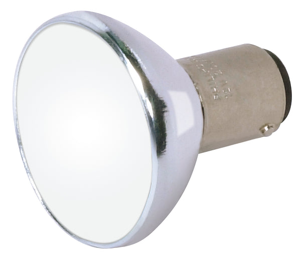 20 Watt, Halogen, ALR12, GBF, Frosted, 2000 Average rated hours, DC Bay base, 12 Volt, Shatter Proof Light Bulb by Satco