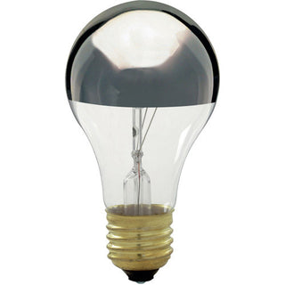 60 Watt A19 Incandescent, Silver Crown, 1500 Average rated hours, 580 Lumens, Medium base, 130 Volt Light Bulb by Satco