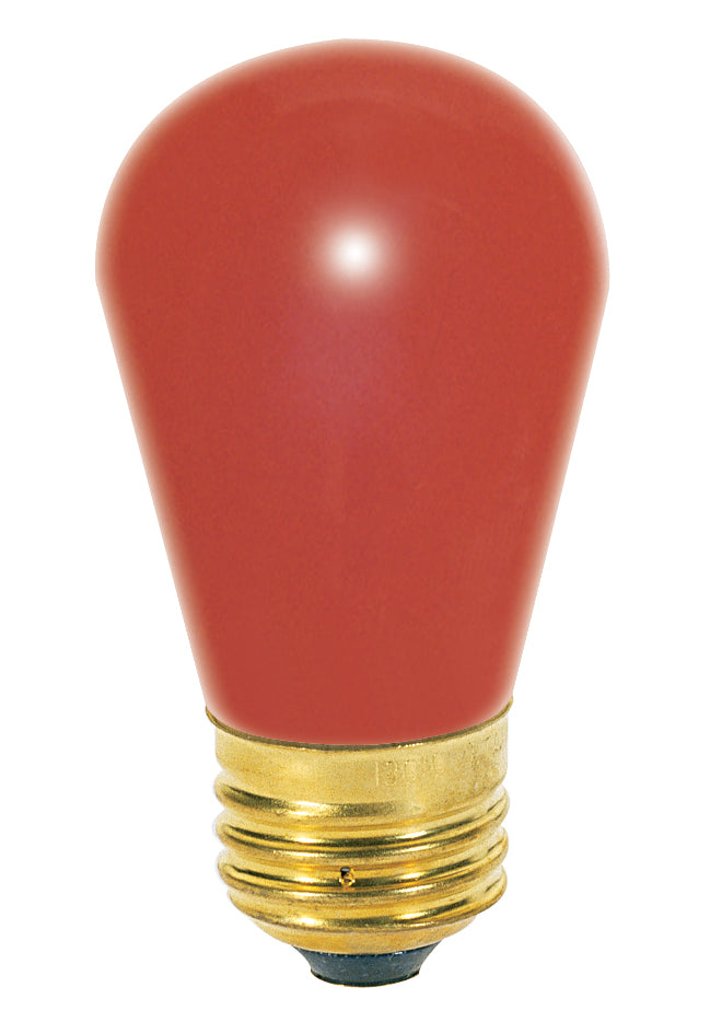 Satco - S3961 - Light Bulb - Ceramic Red from Lighting & Bulbs Unlimited.