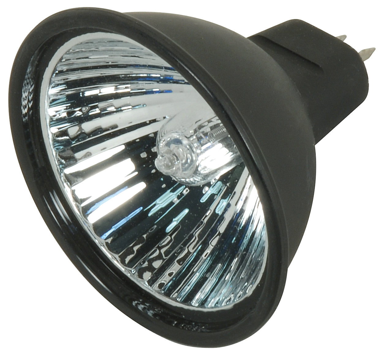 20 Watt, Halogen, MR16, BAB, 3000 Average rated hours, Miniature 2 Pin Round base, 12 Volt Light Bulb by Satco