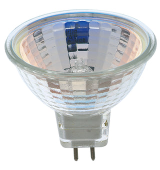 10 Watt, Halogen, MR16, 2000 Average rated hours, Miniature 2 Pin Round base, 12 Volt, Carded Light Bulb by Satco