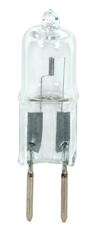 20 Watt, Halogen, T3, Clear, 2000 Average rated hours, 300 Lumens, Bi Pin GY6.35 base, 12 Volt Light Bulb by Satco