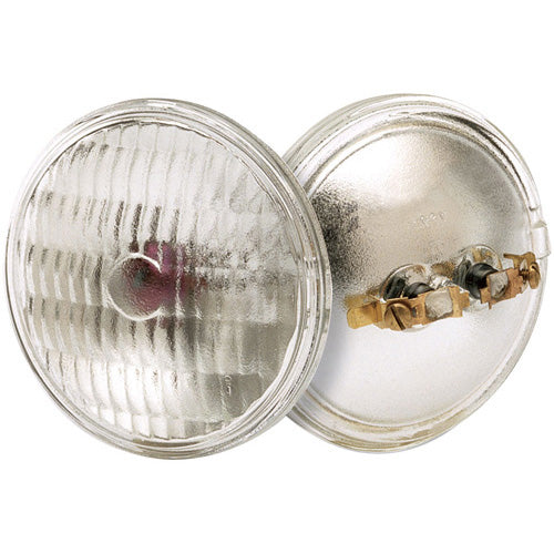 35 Watt sealed beam, PAR36, 300 Average rated hours, Screw Terminal base, 12.8 Volt Light Bulb by Satco