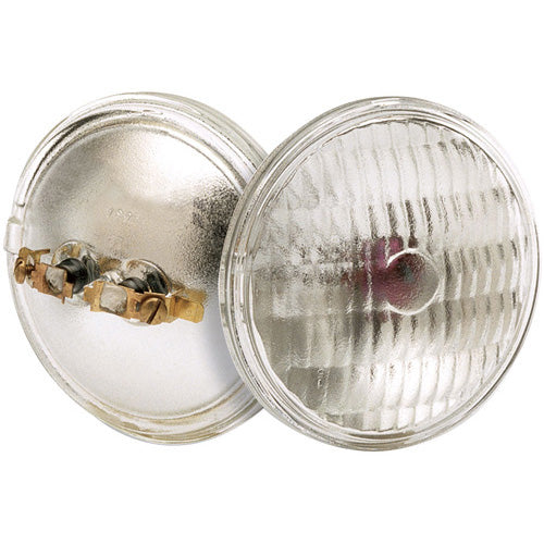 50 Watt sealed beam, PAR36, 400 Average rated hours, Screw Terminal base, 28 Volt Light Bulb by Satco