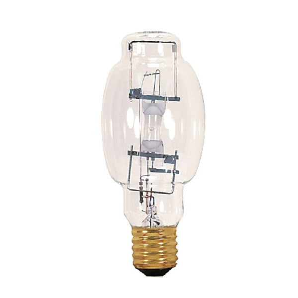 250 Watt, Metal Halide HID, Mogul base, BT28, Clear, 65 CRI, 4000K Light Bulb by Satco