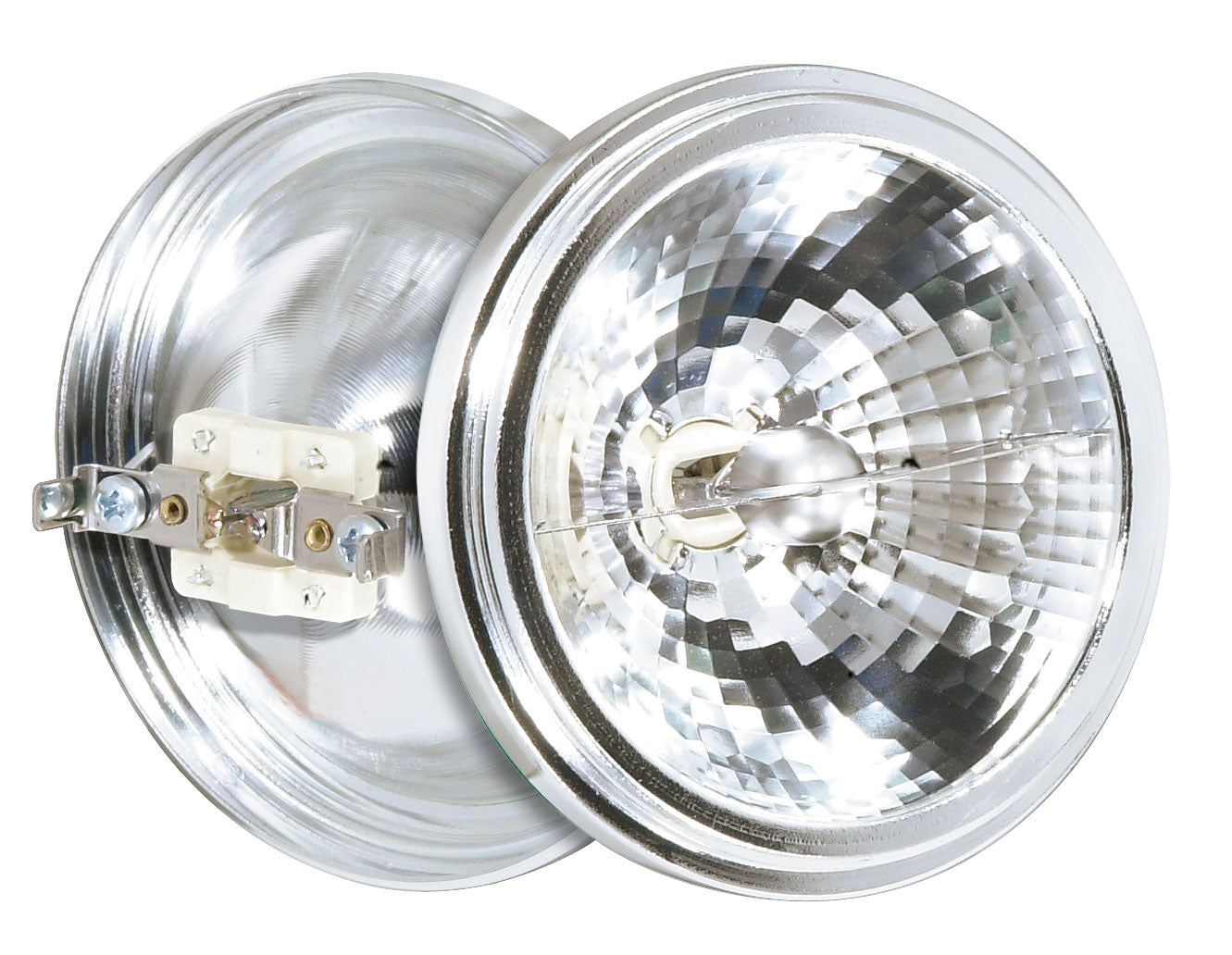 35 Watt, Halogen, AR111, 3000 Average rated hours, G53 base, 12 Volt Light Bulb by Satco