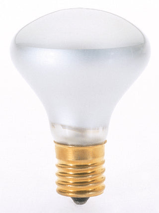 40 Watt R14 Incandescent, Clear, 1500 Average rated hours, 280 Lumens, Intermediate base, 120 Volt, Carded Light Bulb by Satco