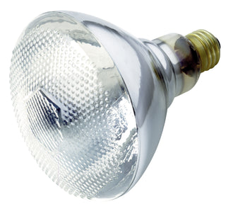 175 Watt BR38 Incandescent, Clear Heat, 5000 Average rated hours, Medium base, 120 Volt Light Bulb by Satco