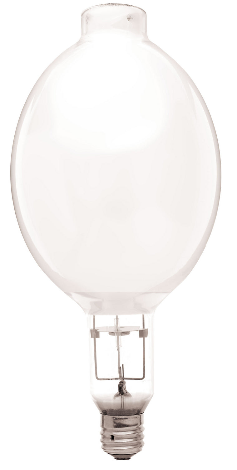 1000 Watt, Metal Halide HID, Mogul base, BT56, Coated, 70 CRI, 3700K Light Bulb by Satco