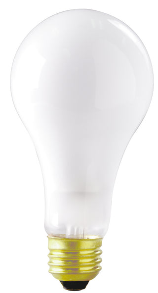 75 Watt A21 Incandescent, Frost, 1500 Average rated hours, 720 Lumens, Medium base, 34 Volt Light Bulb by Satco