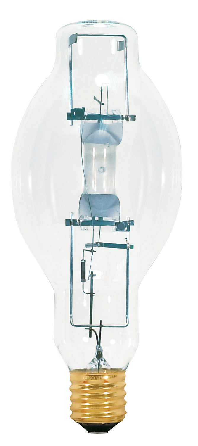 750 Watt, High Pressure Sodium HID, Mogul base, BT37, Clear, 22 CRI, 2100K Light Bulb by Satco