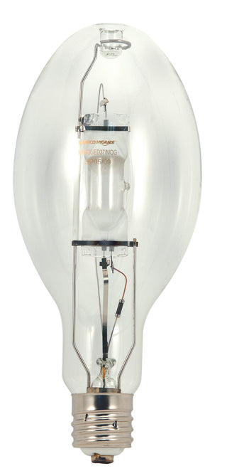 350 Watt, Metal Halide HID, Mogul base, ED28, Clear, 65 CRI, 4200K Light Bulb by Satco