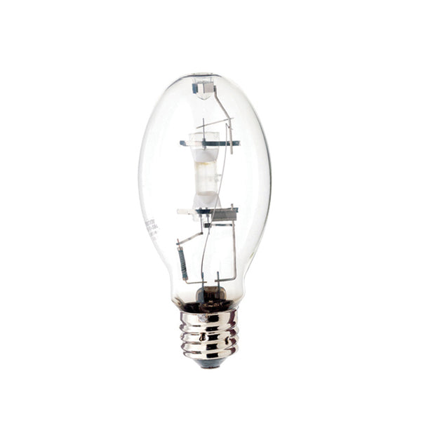 70 Watt, Metal Halide HID, Mogul extended base, ED28, Clear, 65 CRI, 4200K Light Bulb by Satco