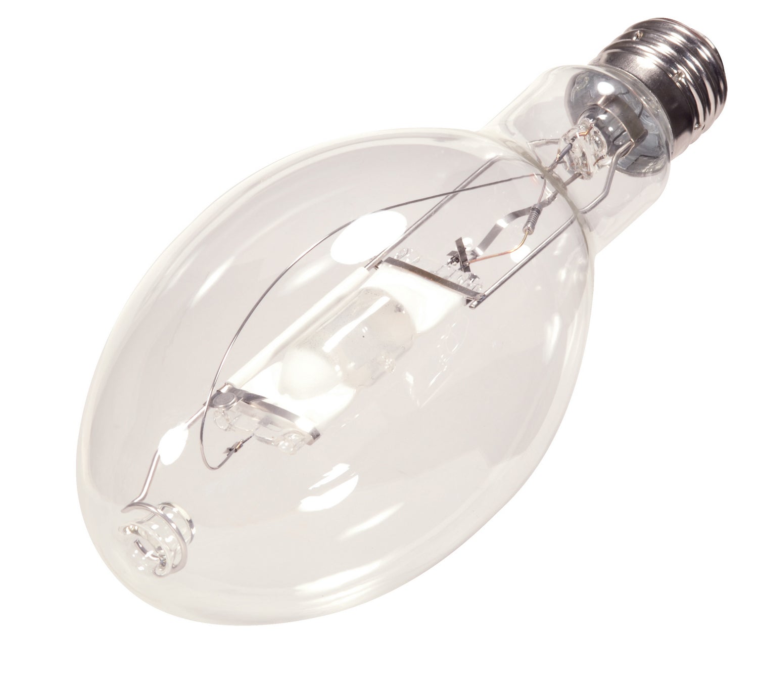 400 Watt, Metal Halide HID, Mogul base, ED37, Clear, 65 CRI, 4000K Light Bulb by Satco