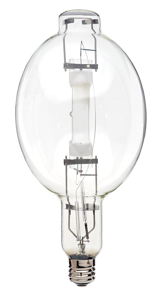 1000 Watt, Metal Halide HID, Mogul base, BT56, Clear, 65 CRI, 4000K Light Bulb by Satco